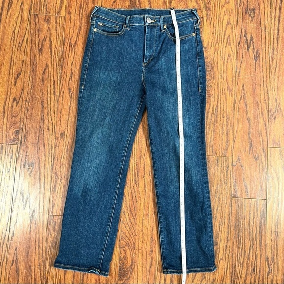 True Religion Dark Wash Straight Leg Denim Jeans Size 30 Women’s - Picture 12 of 13